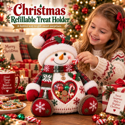 🎅 Meet Your New Christmas Favorite – Refillable Holiday Treat Holder