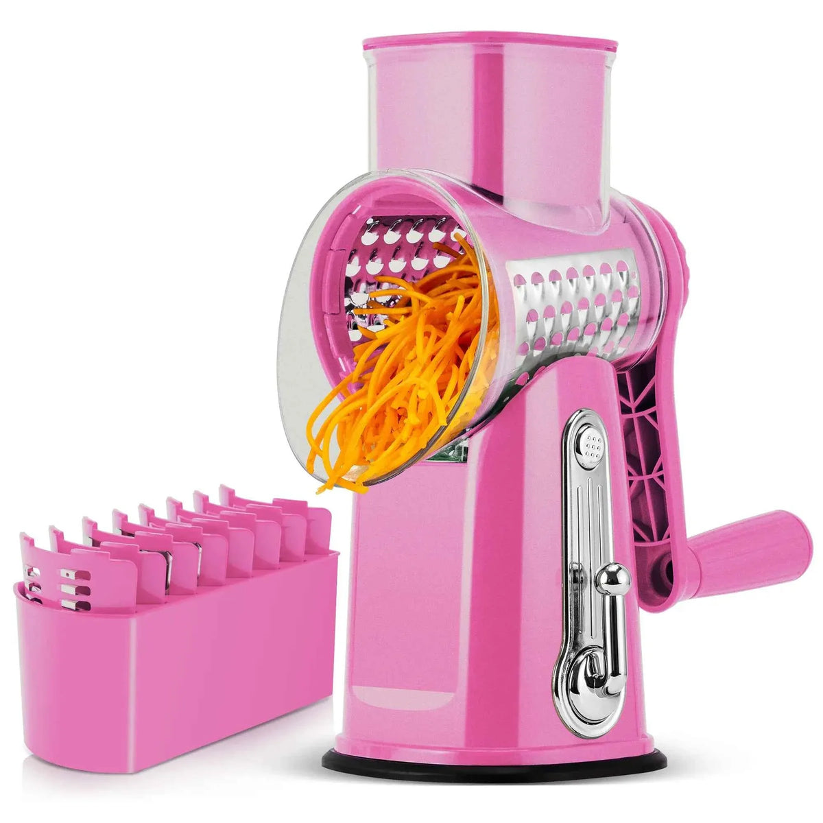 Manual Rotary Cheese Grater / Kitchen Vegetable Slicer