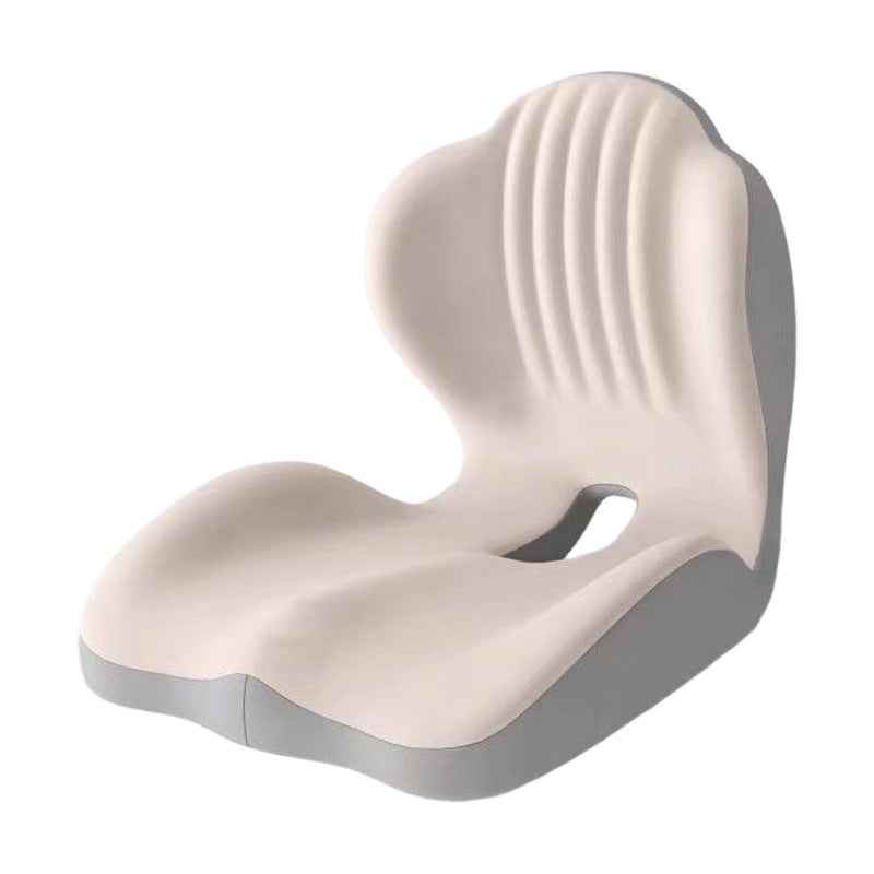 2-in-1 Memory Foam Seat & Lumbar Support Cushion | Ergonomic Office Chair Pillow