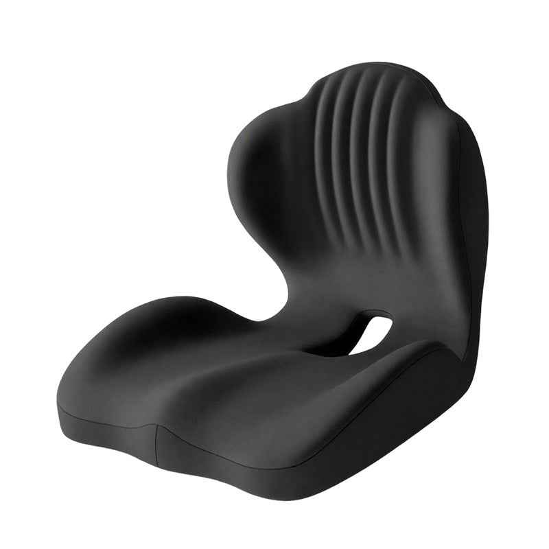 2-in-1 Memory Foam Seat & Lumbar Support Cushion | Ergonomic Office Chair Pillow