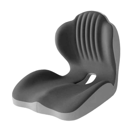 2-in-1 Memory Foam Seat & Lumbar Support Cushion | Ergonomic Office Chair Pillow