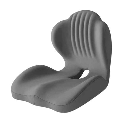 2-in-1 Memory Foam Seat & Lumbar Support Cushion | Ergonomic Office Chair Pillow