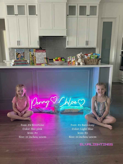 Custom Name Neon Sign | Personalized LED Wall Light for Bedroom & Gifts