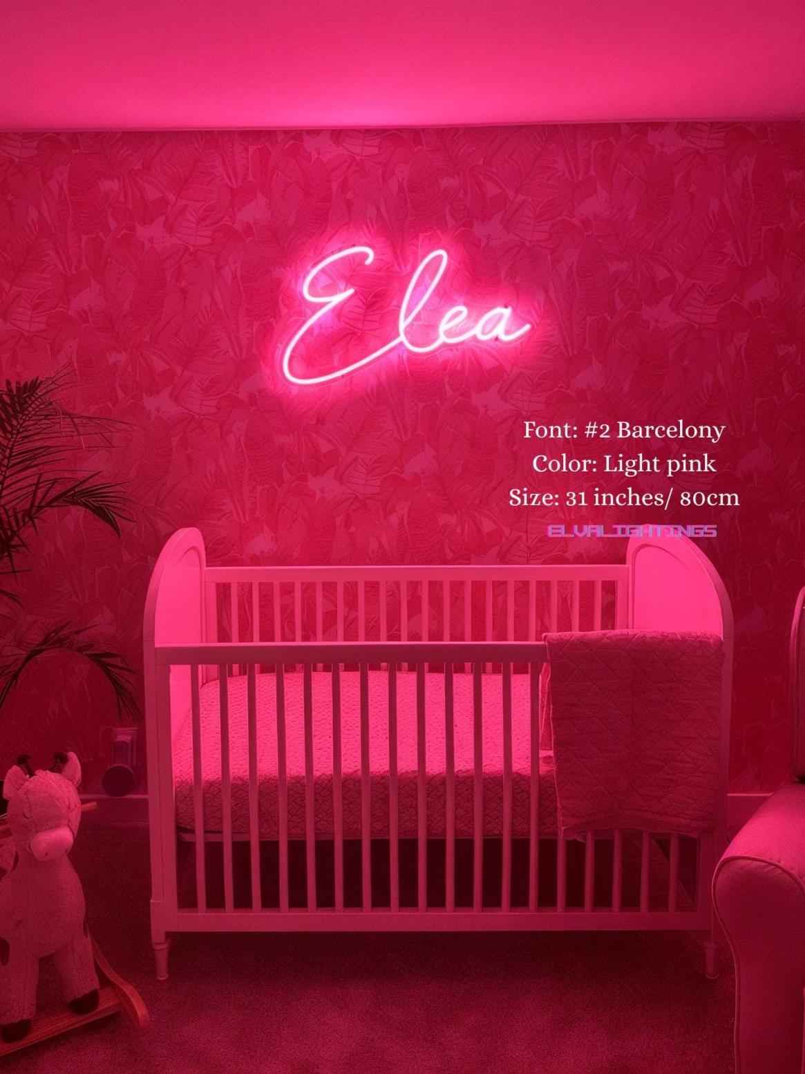 Custom Name Neon Sign | Personalized LED Wall Light for Bedroom & Gifts