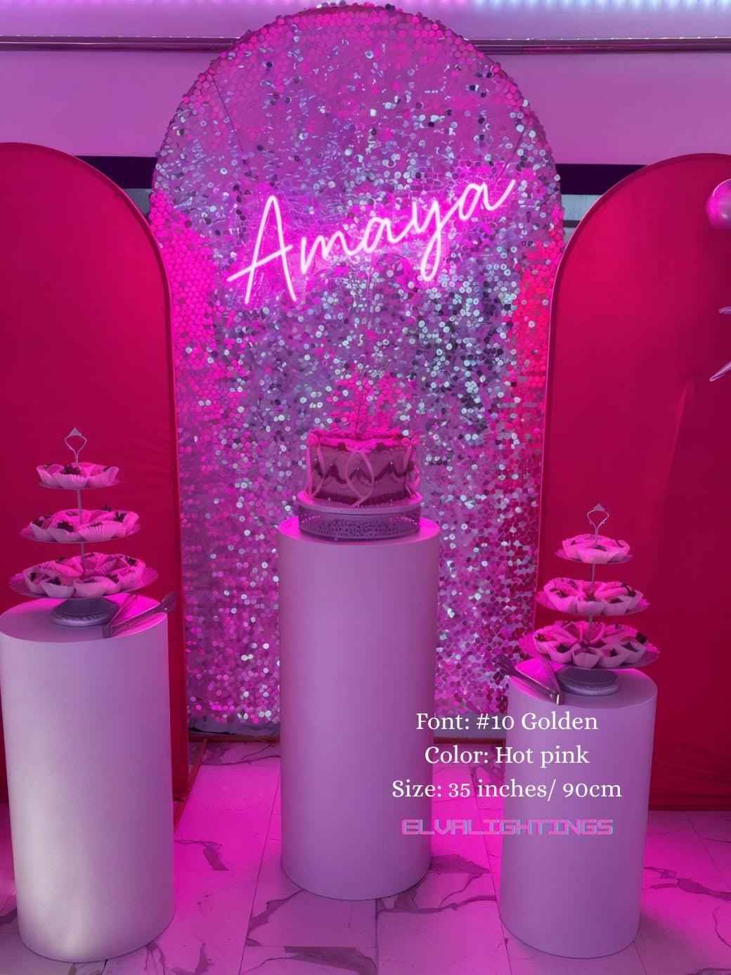 Custom Name Neon Sign | Personalized LED Wall Light for Bedroom & Gifts