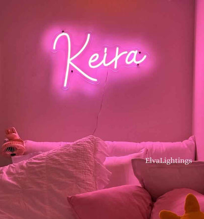 Custom Name Neon Sign | Personalized LED Wall Light for Bedroom & Gifts